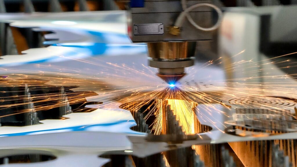 Industri på metalmærke