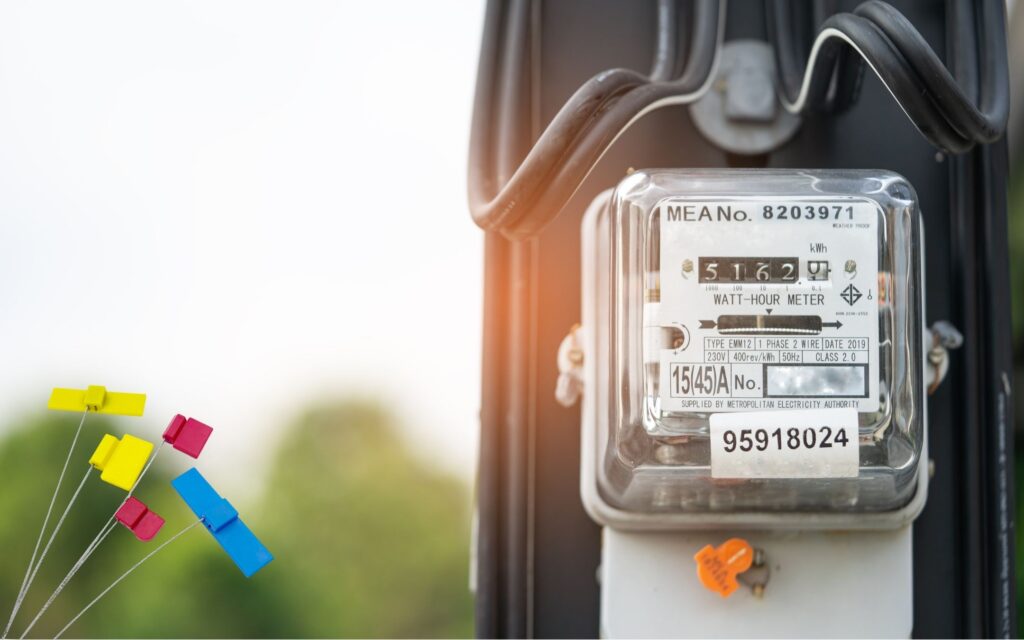 RFID Gas Boxes Seal Tags