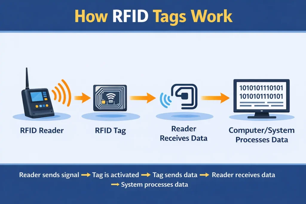 Kaj je oznaka RFID - popoln vodnik 2 kako delujejo oznake RFID