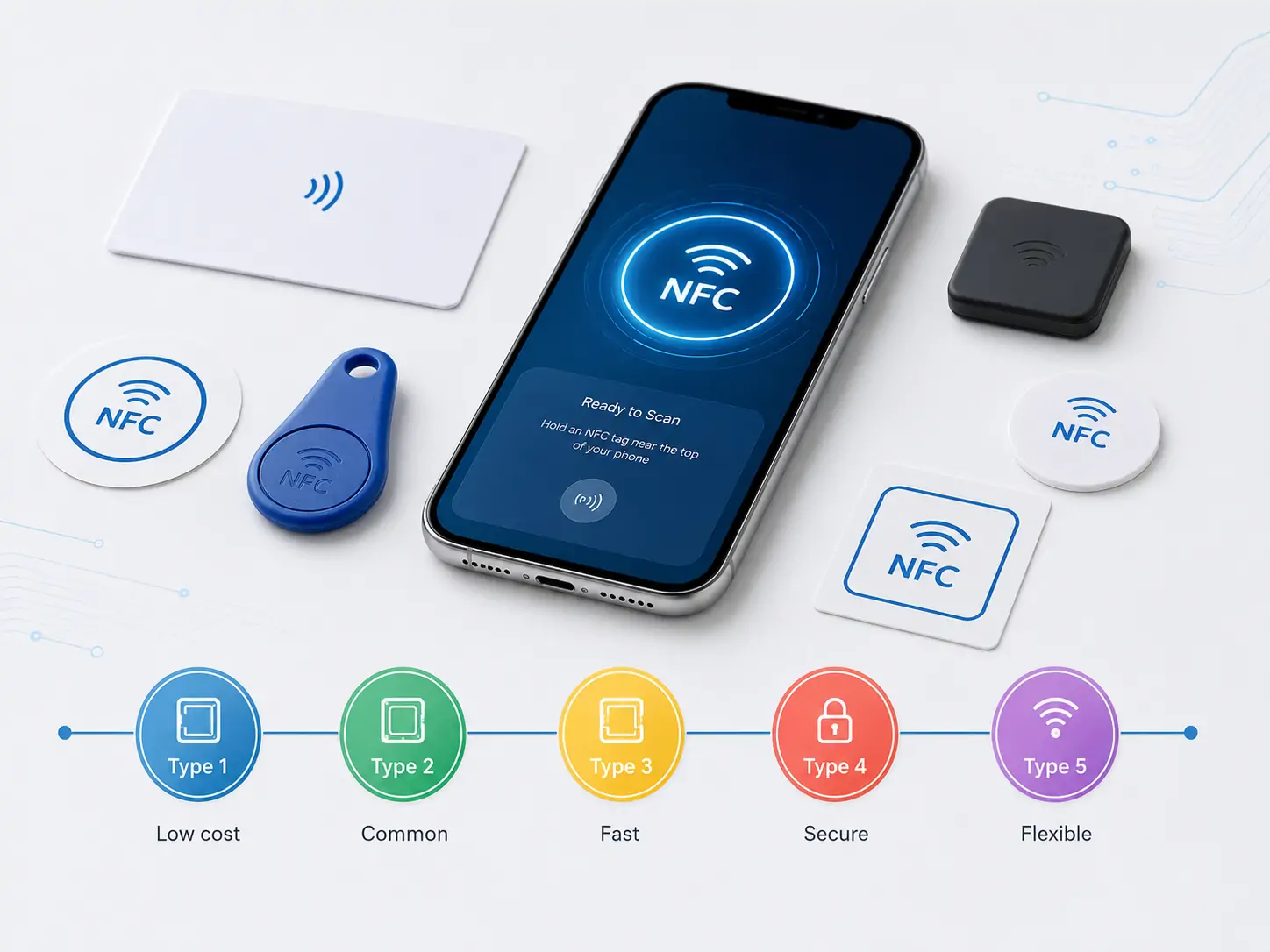 different types of nfc tags